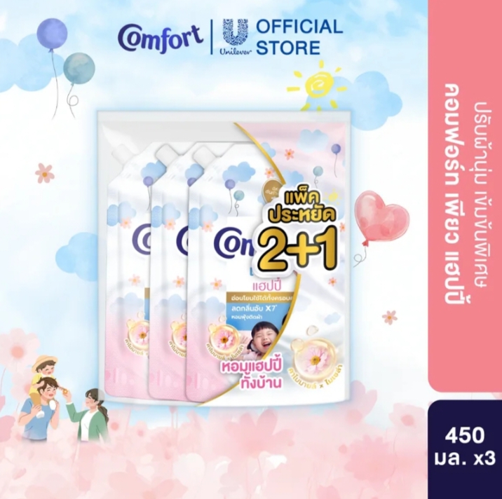 น้ำยาปรับผ้านุ่มคอมฟอร์ท