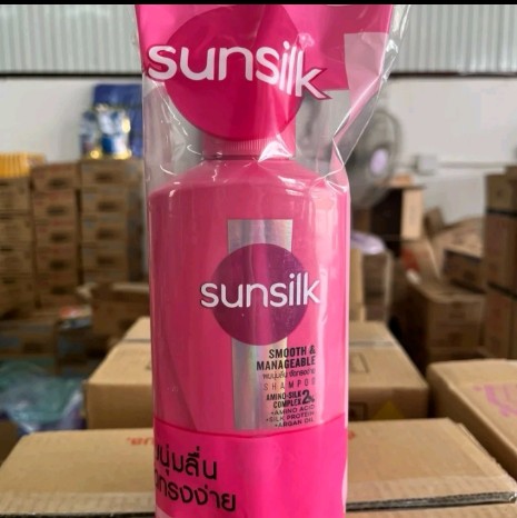Sunsilkแชมพูแพ็คคู่แบบหัวปั้ม(รับ12,700แต้ม)