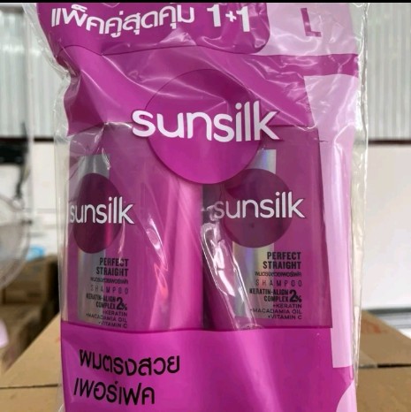Sunsilkแชมพูแพ็คคู่แบบหัวปั้ม(รับ12,700แต้ม)