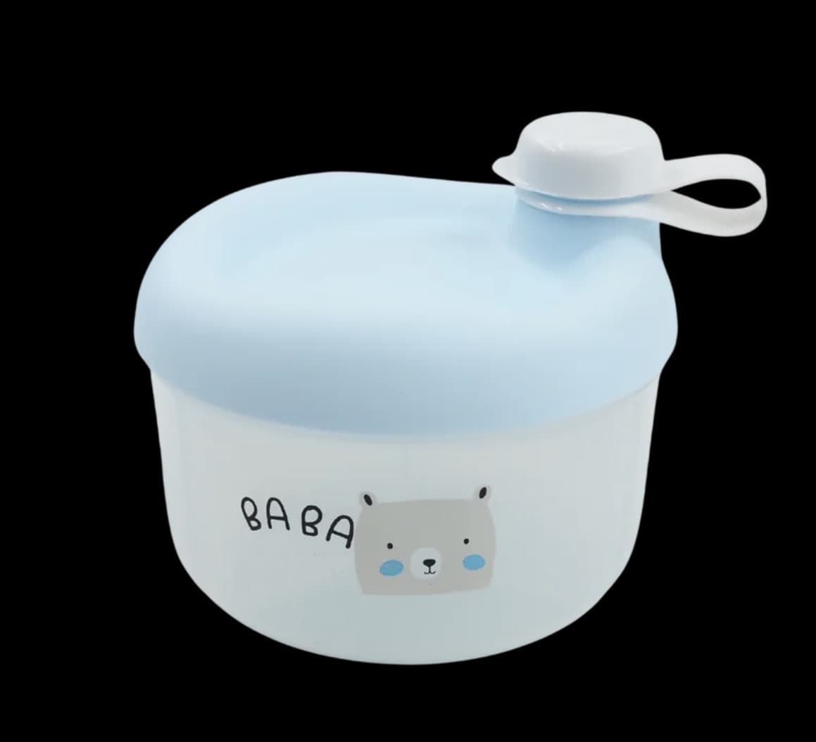  แบ่งนมผงพกพา 3 ช่อง ba bear สีฟ้า(รับ6,700 แต้ม)