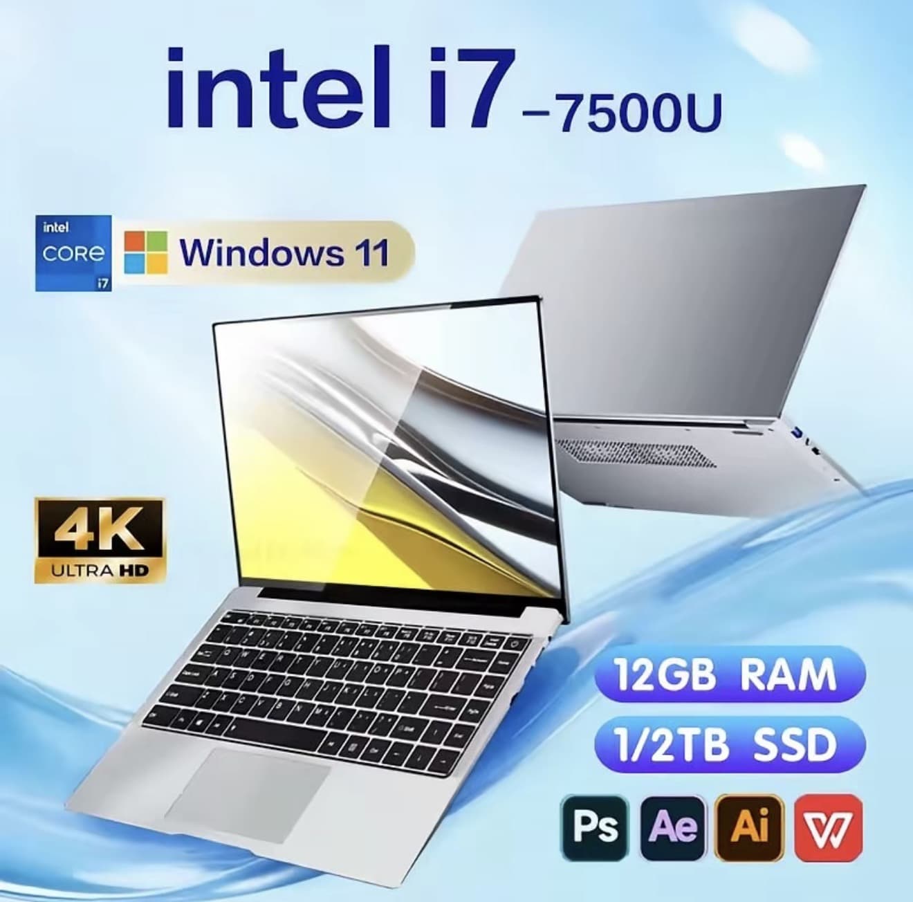 Laptop Windows 11 12GB 1TB 2TB 14.1 I FHD IPS 1920x1080 Office Study (รับ 442,250 แต้ม)