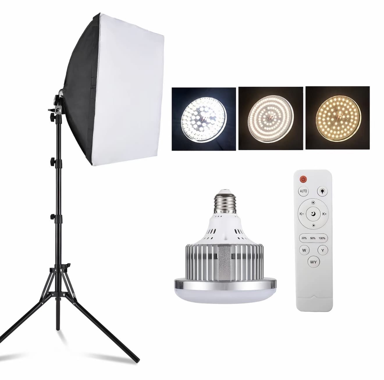 ถ่ายทอดสด กล่องไฟนุ่มชุดไฟ LED 85 วัตต์สุตูดิโอถ่ายภาพ 2M กรอบแสงสีขาวอ่อนกล่องไฟ พื้นหลังการถ่ายภาพ softbox การถ่ายภาพสินค้า อุปกรณ์ถ่ายภาพ softbox (รับ 16,2000 แต้ม)