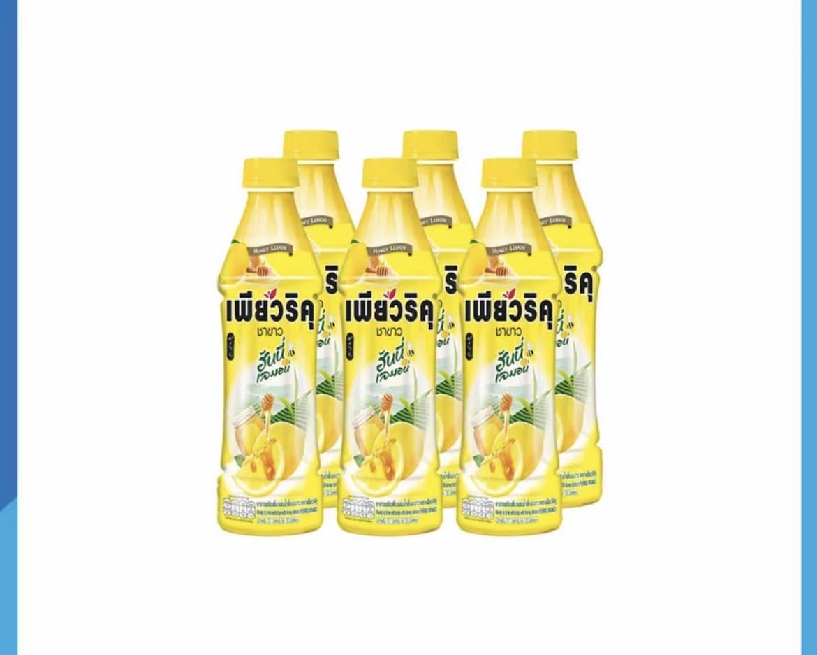 เพียวริคุ ชาขาว 350 มล. แพ็ค 6 ขวด/น้ำผึ้งมะนาว(รับ7,200แต้ม)