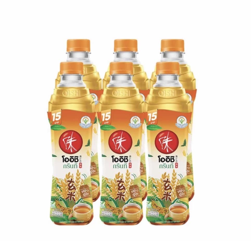โออิชิ ชาเขียวพร้อมดื่ม 350/370 มล. แพ็ค 6 ขวด/ข้าวญี่ปุ่น(รับ8,700 แต้ม)
