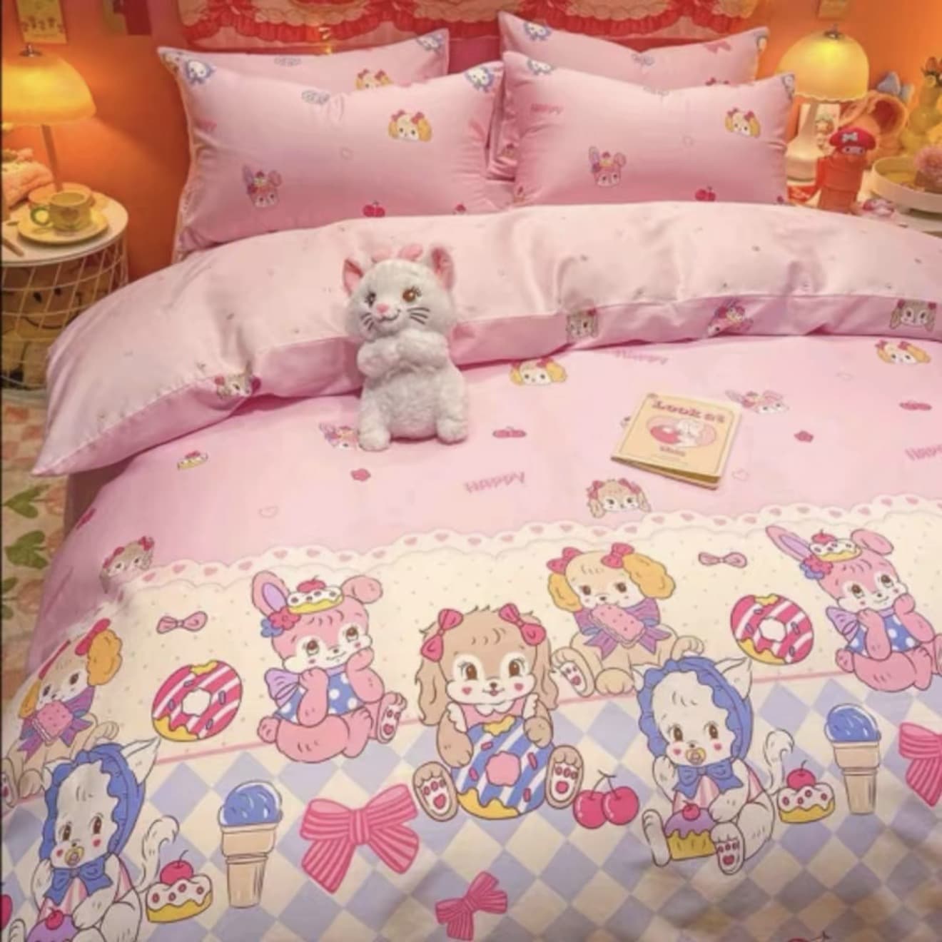 ชุดผ้าปูที่นอน ลายLittle flower พร้อมผ้านวม ครบเซ็ต (รับ 26,200 แต้ม)