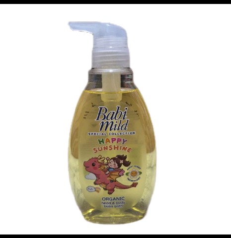 Babi Mild สูตรออแกนิค แชมพูเด็กออร์แกนิก(รับ8,700แต้ม)