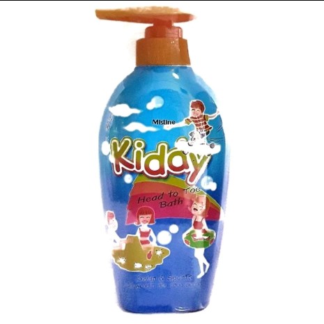 แชมพูอาบน้ำเด็ก มิสทิน คิดดี้ Mistine Kiddy Head to Toe Bath 400 ml. (รับ9,200แต้ม)