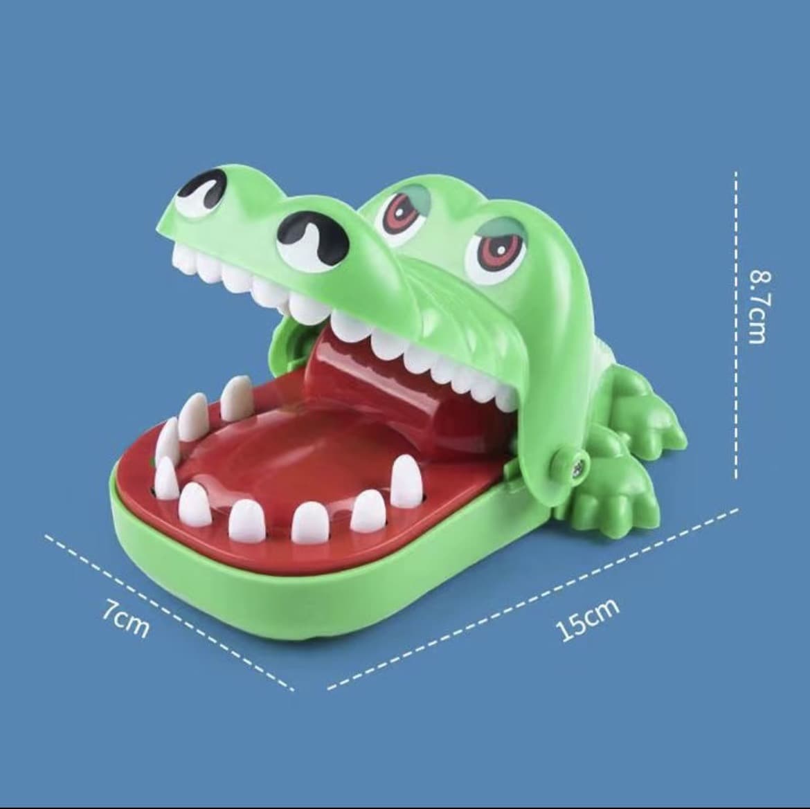  จระเข้งับนิ้ว(23B01) ของเล่นเด็ก จระเข้กัดนิ้ว เกมส์ครอบครัว crocodile biting finger Game(รับ6,700 แต้ม)