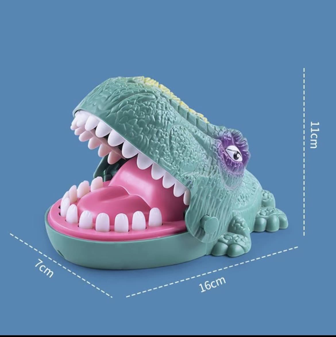  จระเข้งับนิ้ว (23B03)ของเล่นเด็ก จระเข้กัดนิ้ว เกมส์ครอบครัว crocodile biting finger Game(รับ8,700แต้ม)