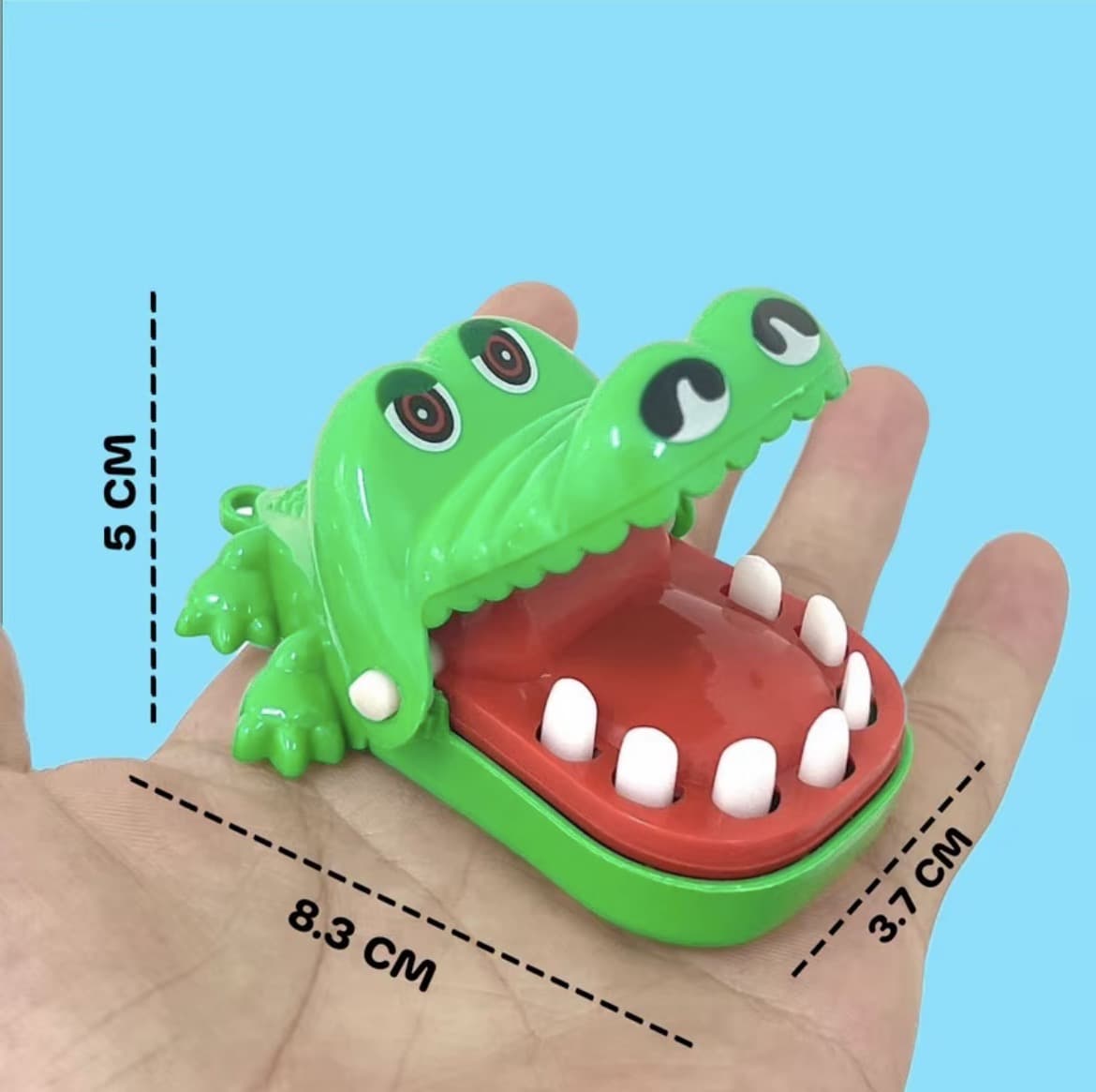  จระเข้งับนิ้ว(23B07) ของเล่นเด็ก จระเข้กัดนิ้ว เกมส์ครอบครัว crocodile biting finger Game(รับ6,200แต้ม)
