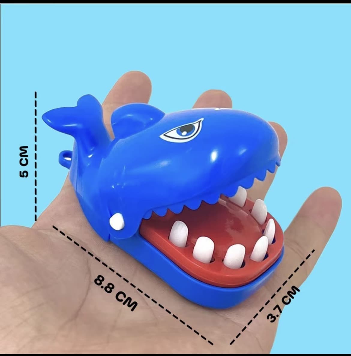  จระเข้งับนิ้ว(23B09) ของเล่นเด็ก จระเข้กัดนิ้ว เกมส์ครอบครัว crocodile biting finger Game(รับ6,200 แต้ม)