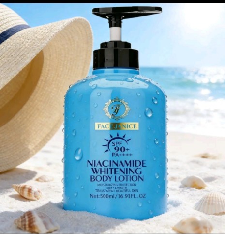 FJ โลชั่นทาตัวกันแดด SPF90+ PA++++ ผิวขาวกระจ่างใส ชุ่มชื้นยาวนาน(รับ9200แต้ม)