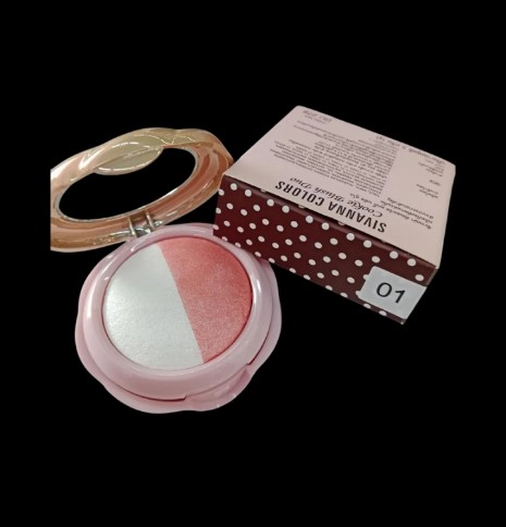 DU278 ซีเวนน่า คัลเลอร์ส คุกกี้ บลัช ดู โอ้ Sivanna Cookie Blush Duo 5g.เบอร์01(รับ7200แต้ม)