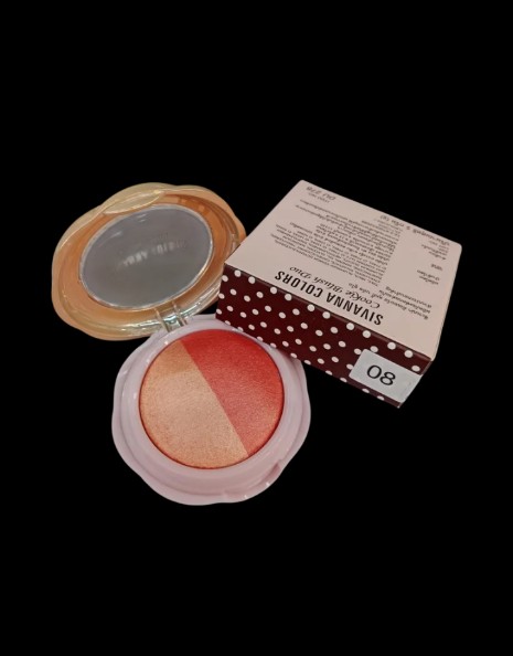 DU278 ซีเวนน่า คัลเลอร์ส คุกกี้ บลัช ดู โอ้ Sivanna Cookie Blush Duo 5g.เบอร์08(รับ7200แต้ม)