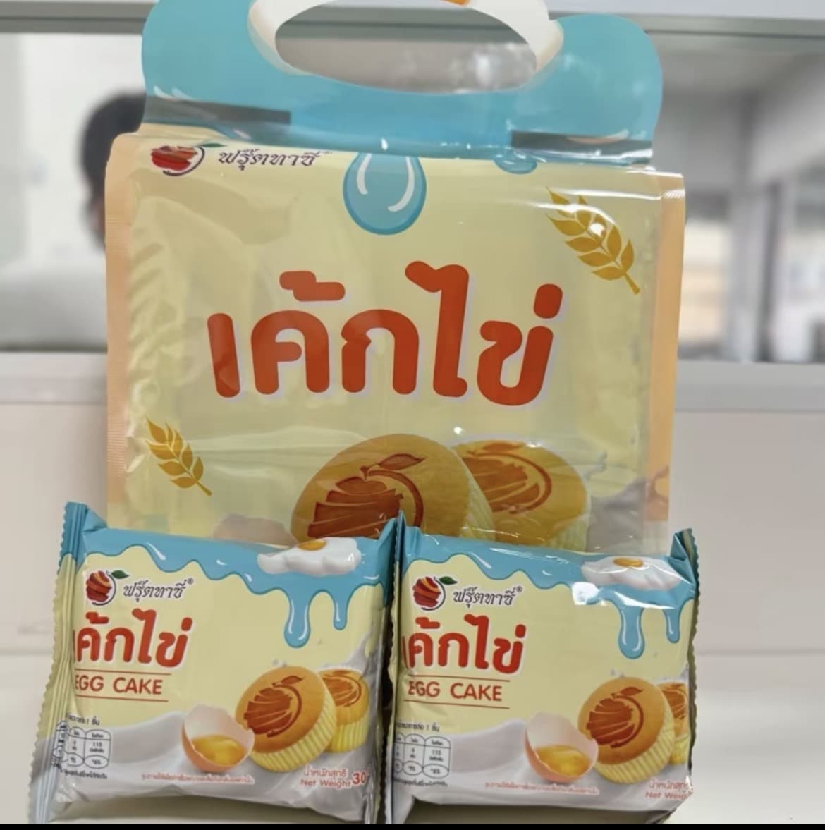 เค้ก [ไข่] ตรา Fruitasy (1 ถุงมี 12 ชิ้น) (รับ5,950แต้ม)