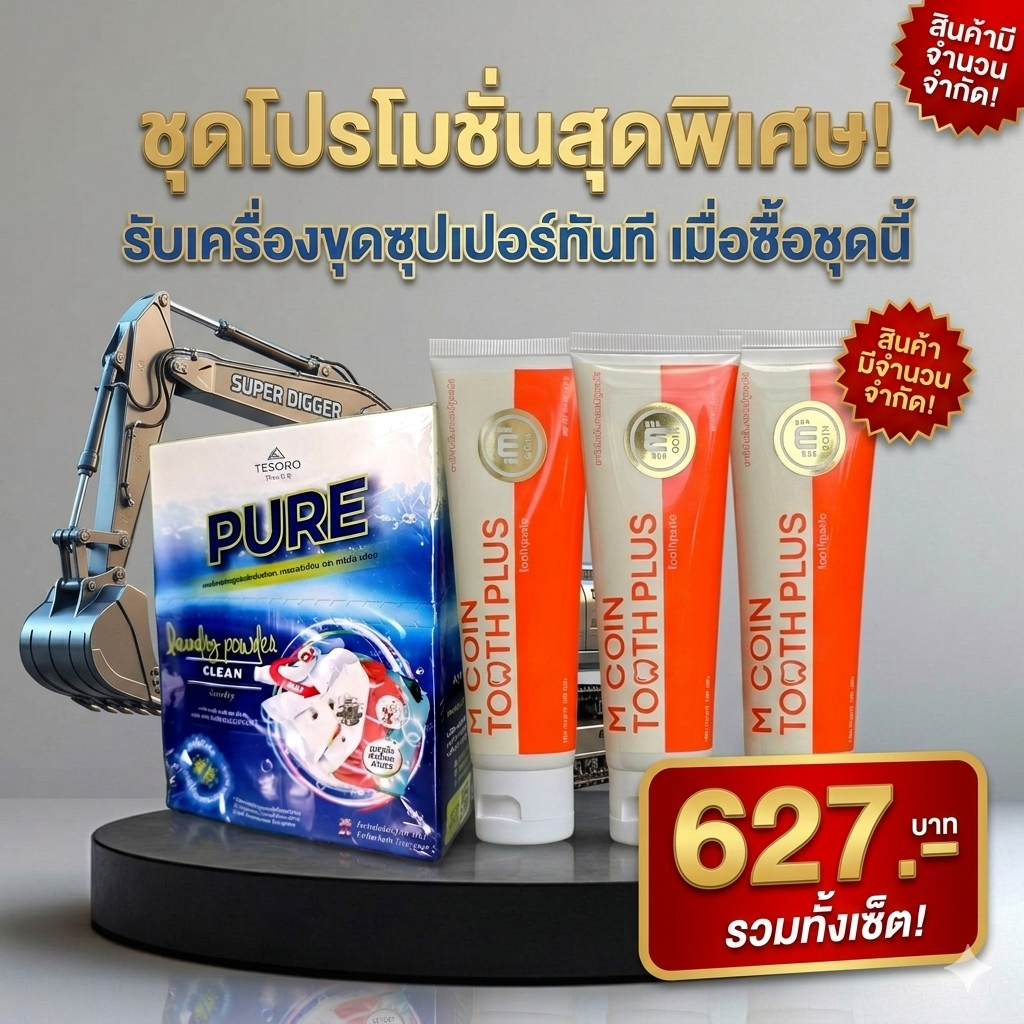 ชุดโปรโมชั่นพิเศษ627.-
