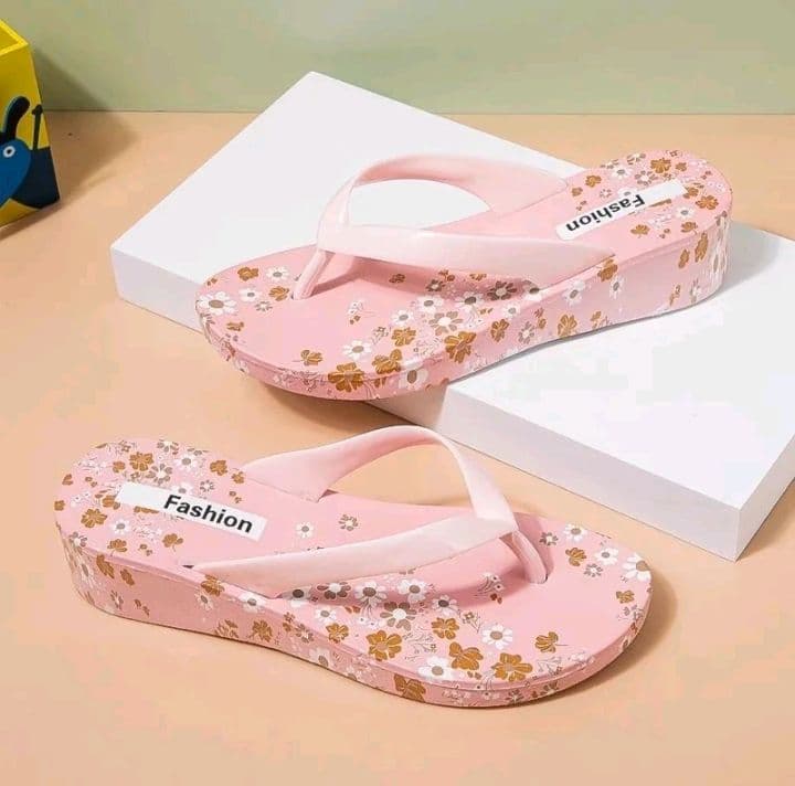 go รองเท้าแตะหูคีบผู้หญิงเผื่อ 2 ไซส์ สีชมพู เผื่อส้น 4 ซม. flipflops สไตล์เกาหลี กันลื่นแฟชั่นใส่ข้างนอก พร้อมส่งA-046 (รับ5,700แต้ม)
