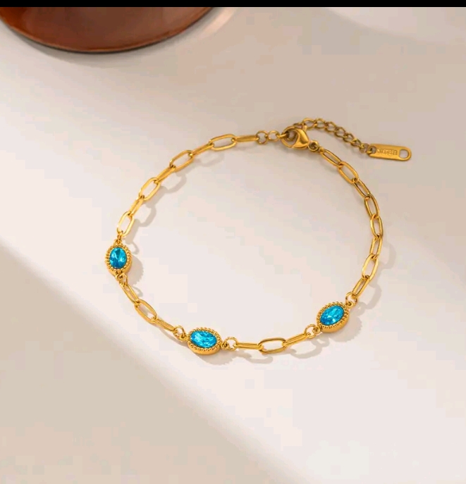 XM jewelry สร้อยข้อมือเหล็กไทเทเนียมไม่ซีดจางและสามารถสวมใส่ได้ในอ่างอาบน้ำ(รับ9750แต้ม)