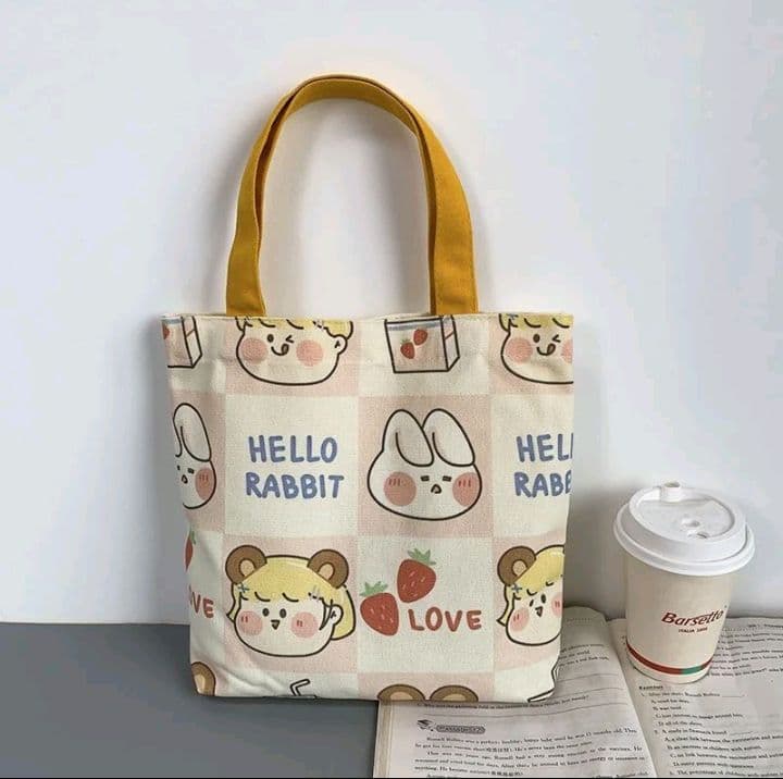 ลาย-2 LYS Bag กระเป๋าสำหรับผู้หญิง ผ้าแคนวาส กระเป๋าคล้องแขน สไตล์เกาหลีน่ารัก (รับ5,700แต้ม)