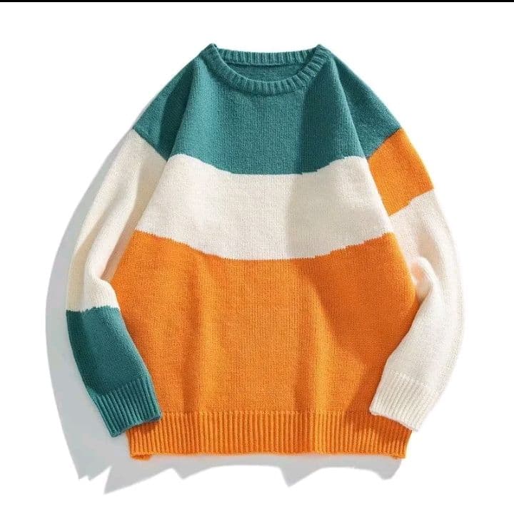 สีเขียว เสื้อสเวตเตอร์ผู้ชาย คุณภาพสูง ฤดูใบไม้ร่วงและฤดูหนาวมาใหม่ ทรงหลวม สไตล์เกาหลีเหมาะสำหรับนักเรียน เสื้อถักฐาน สไตล์ญี่ปุ่น เสื้อสเวตเตอร์อินเทรนด์ (รับ36,200แต้ม)