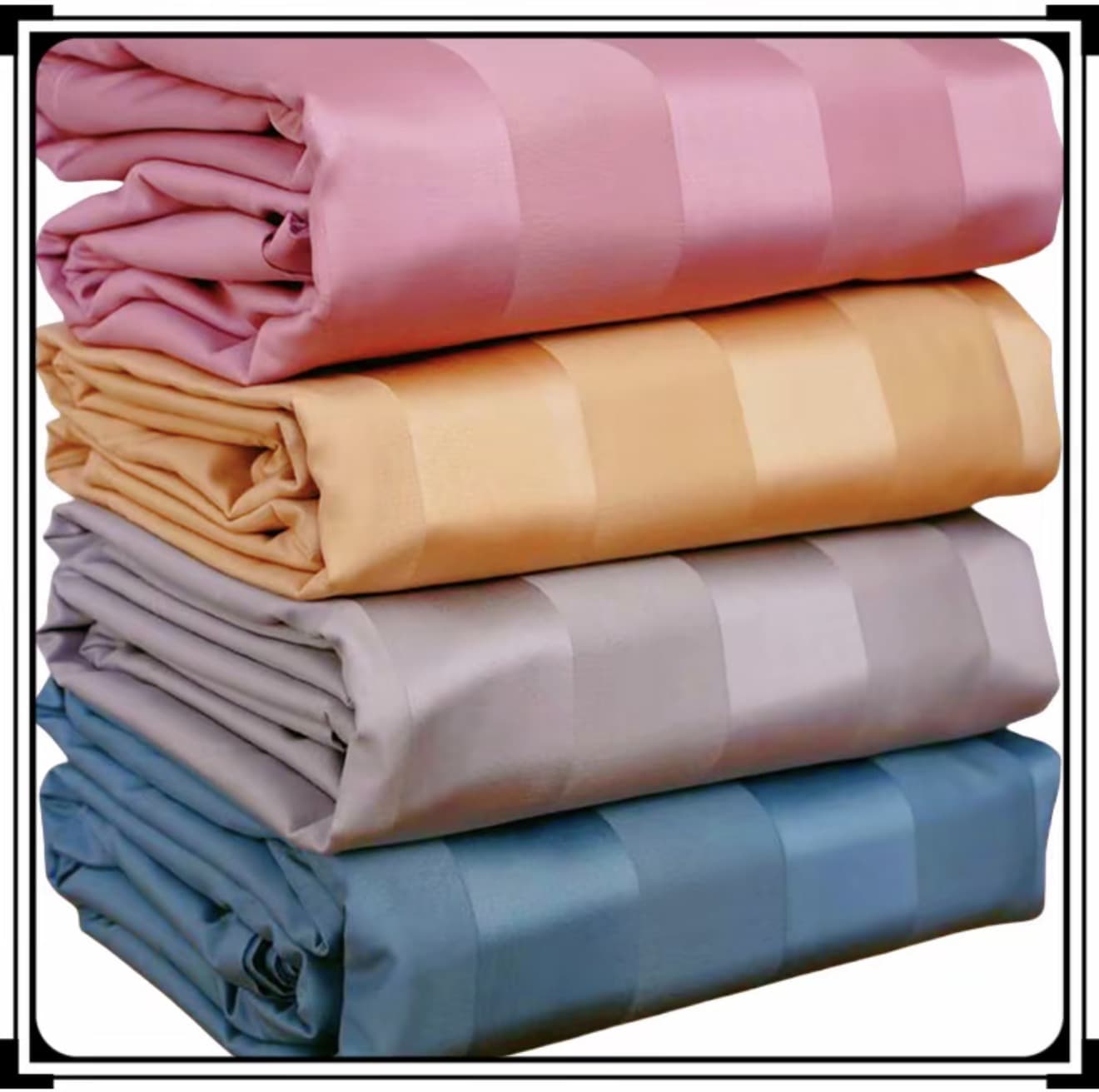 พร้อมส่งจากไทย ผ้าปูที่นอน3ฟุต 3.5ฟุต 5ฟุต 6ฟุต Satin ผ้าปูที่นอนกันไร ผ้าปูที่นอนนุ่ม รัดมุม 360° ชุด ผ้าปูที่นอน โปรดระบุสีและขนาดที่ต้องการ (รับ 21,200 แต้ม)