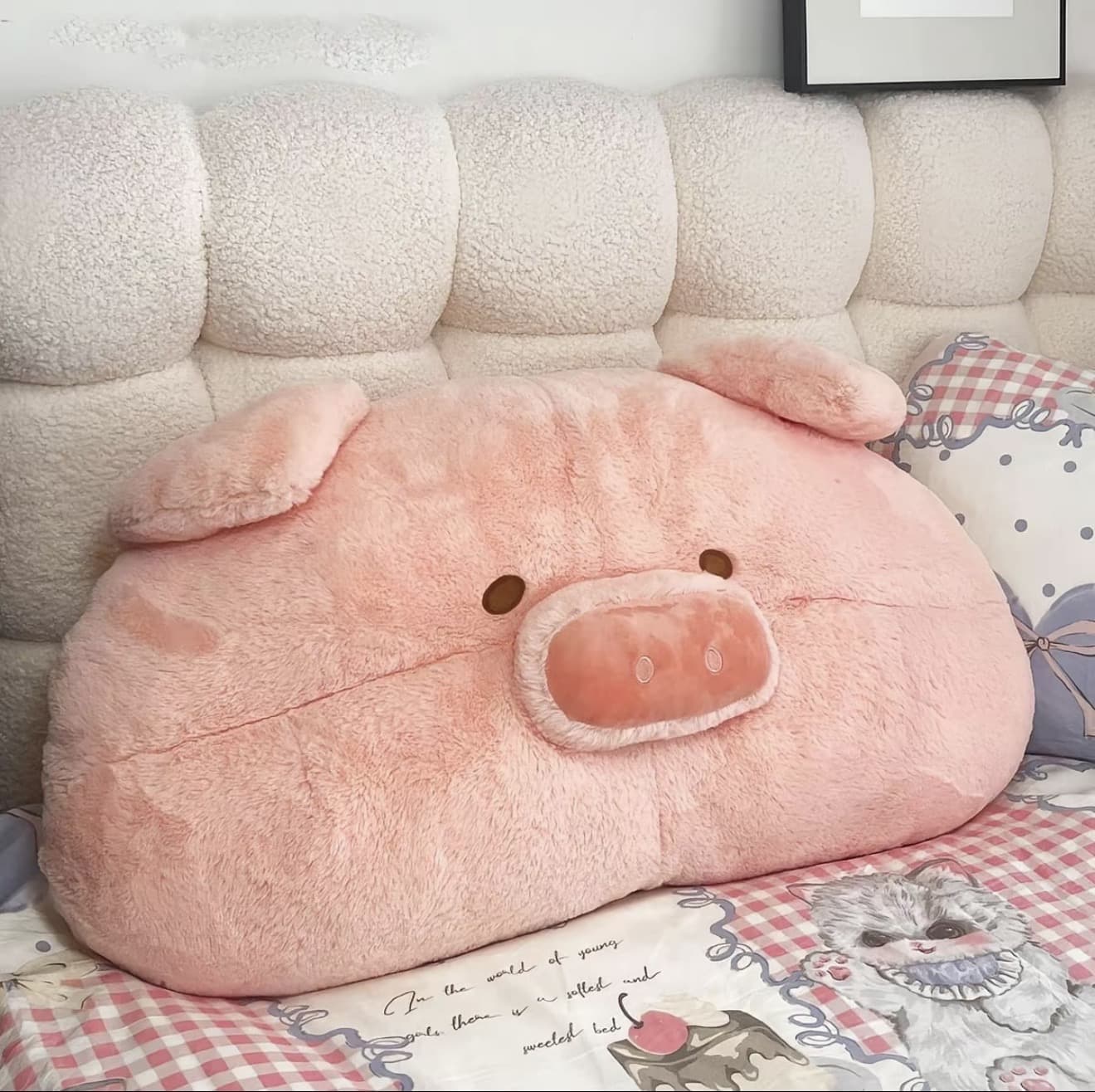 ตุ๊กตาหมูลูลู่ หมอนหมูนอน หมอนข้างเตียง หมอนหอพัก ตุ๊กตาหมูดูดู ตกแต่งโซฟา (รับ 26,200 แต้ม)