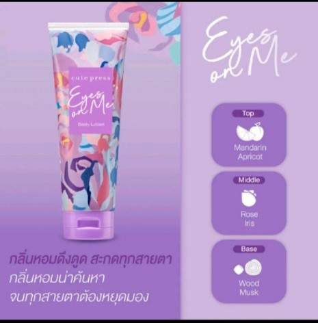 โลชั่นน้ำหอม Cute Press Perfumed Body Lotion โลชั่น คิวท์เพลสตัวหอมกลิ่นกอมดึงดูด 250g(รับ13500แต้ม)