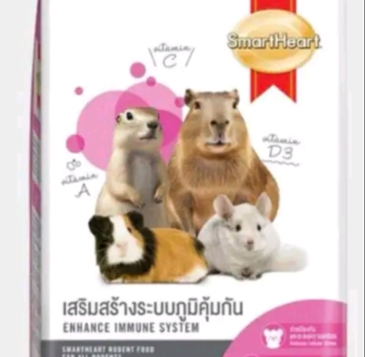 อาหารสัตว์ฟันแทะสมาร์ทฮาร์ทคอมพลีทบาลาน1กก.(รับ8,750แต้ม)