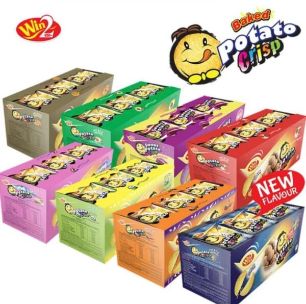 Potato Crisp รุ่นกล่อง 30 ซอง (1 ออเดอร์ / 2 กล่อง) ส่งฟรี
