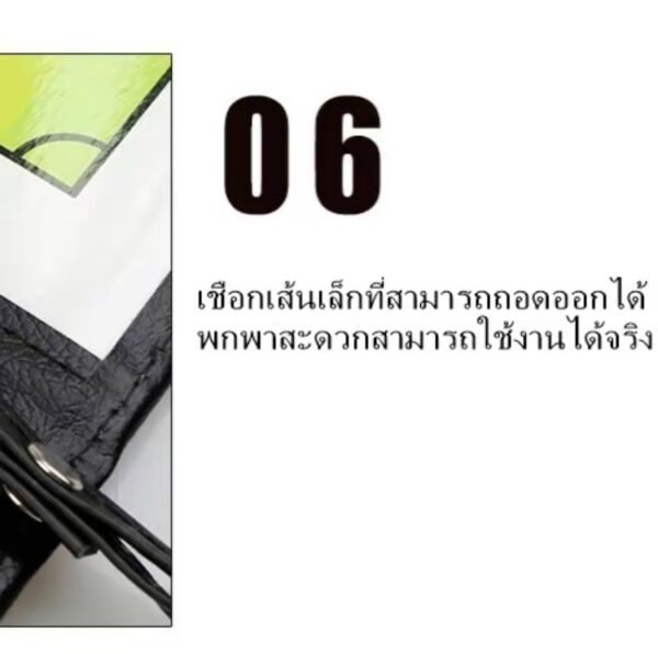 กระดานวางแผนฟุตบอล กระดานยุทธวิธี กระดาน วางแผนฟุตบอลโค้ชพร้อมดิสก์แม่เหล็กพร้อม ปากกา(จำนวน1ชุด) กีฬา Sport ออกกำลังกาย กีฬา - Image 8