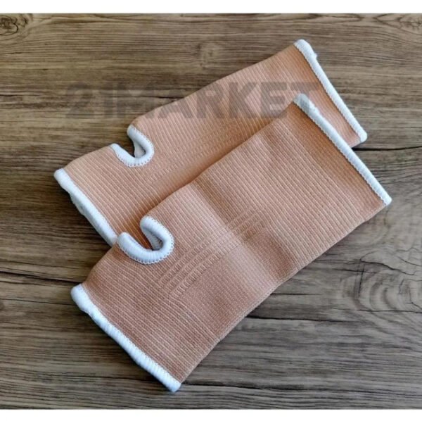 [พร้อมส่ง] ผ้ารัดข้อเท้า ที่รัดข้อเท้า รัดข้อเท้าปลอกรัดข้อเท้า ผ้าพันข้อเท้า สำหรับเล่นกีฬา ออกกำลังกายหรือกิจกรรมกลางแจ้ง ป้องกันบาดเจ็บขนาดฟรีไซส์ สีเนื้อ 1 คู่ ได้ 2ข้าง Free Size Ankle Support ระบายอากาศได้ สบาย ทุกเพศ - Image 3