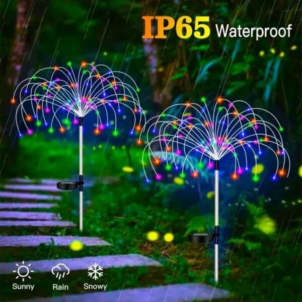 ไฟสตริงนางฟ้า 200LED โซล่าเซลล์สำหรับงานปาร์ตี้
