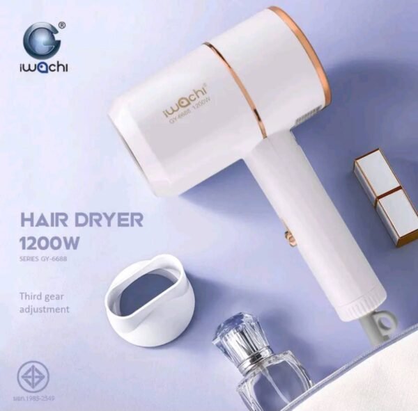IWACHI ไดร์เป่าผมขนาดพกพา GY-6688 ความแรง1200W