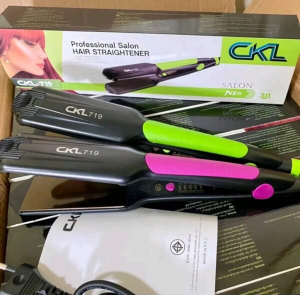 CKLเครื่องหนีบผมCKL-719สีเขียว,สีชมพู - Image 2
