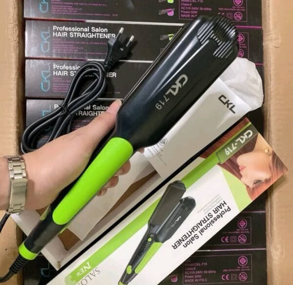 CKLเครื่องหนีบผมCKL-719สีเขียว,สีชมพู - Image 4