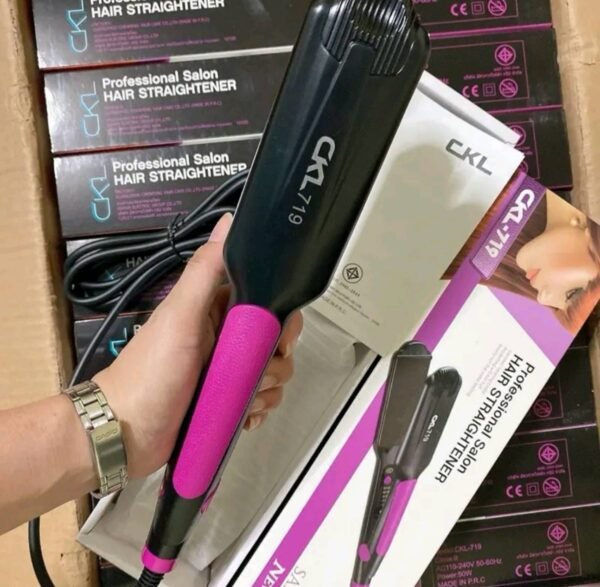 CKLเครื่องหนีบผมCKL-719สีเขียว,สีชมพู - Image 5