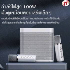 Toya ลําโพงบลูทูธYS-203พร้อมไมโครโฟนคู่