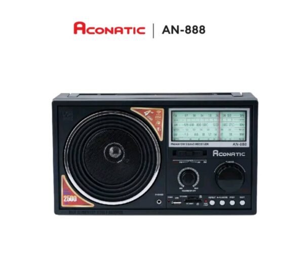 ACONATIC วิทยุรับสัญญาณวิทยุ : FM/AM รุ่น AN-888 - Image 2