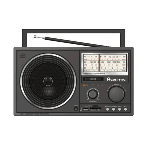 ACONATIC วิทยุรับสัญญาณวิทยุ : FM/AM รุ่น AN-888 - Image 4