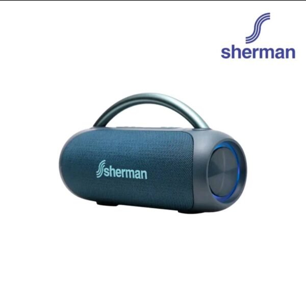 Sherman ลําโพงบลูทูธ รุ่น BS-3 (Blue) ชุดลําโพง อเนกประสงค์ - Image 7
