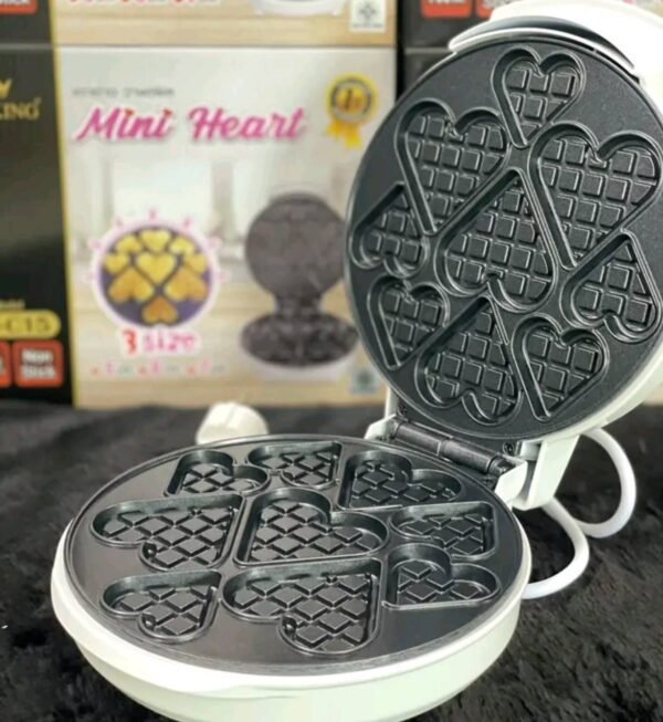 FRY KING เตาย่างวาฟเฟิล Mini Heart 9 ช่อง 3 ไซส์ FR-C15