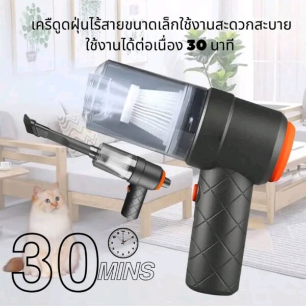 เครื่องดูดฝุ่นในรถพลังแรง65000pa - Image 3