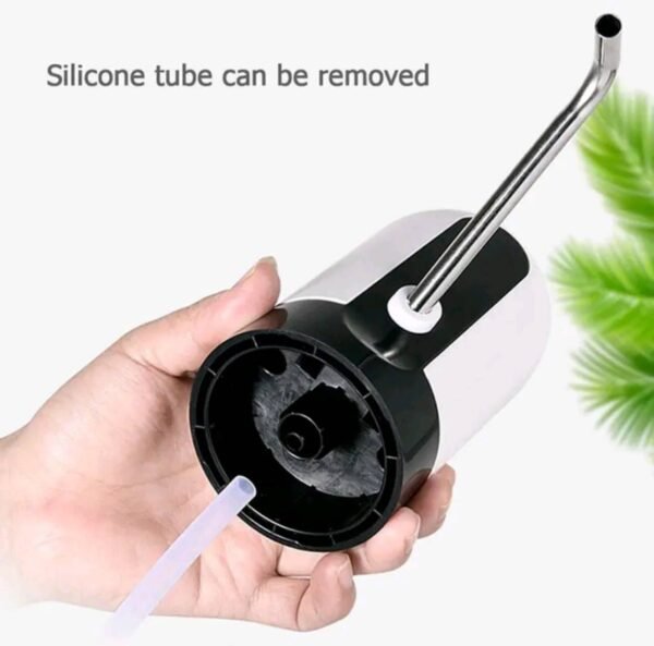 USB เครื่องกดน้ําอัตโนมัติ เครื่องปั้มน้ําขึ้นมาจาก Automatic Water Dispenser Pump-Manual เครื่องดูดน้ํา ที่ปั๊มน้ําดื่ม ขาว-ดํา คละสี - Image 6