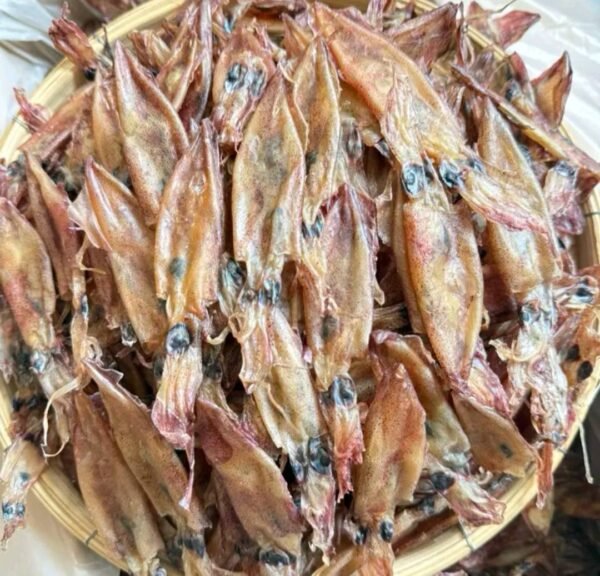หมึกกะตอยตากแห้ง เรือไดร์ เนื้อหวาน รสชาติไม่เค็มเกิน ปลาหมึกแห้ง 1 กิโลกรัม