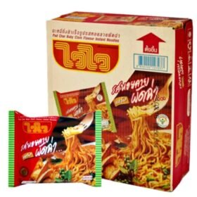 ไวไว บะหมี่สำเร็จรูป รสผัดฉ่า 60 กรัม (30ซอง)