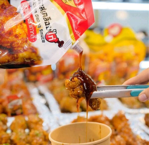 ซอสเคลือบไก่เกาหลี สูตรพริกเกาหลี 1000 กรัม แพ็ค 2 ถุง
