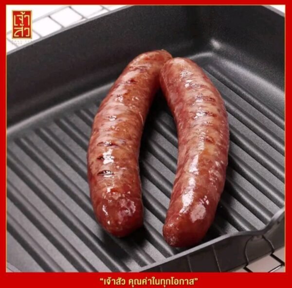 เจ้าสัว กุนเชียงหมู 900 กรัม สีส้ม เนื้อนุ่มพิเศษ แพ็ค 1 ถุง - Image 3