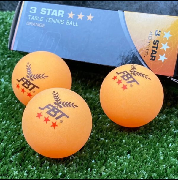 ลูกปิงปอง ลูกปิงแข่งขัน FBT 40 มิล 3 ดาว (3 ลูก) - Image 2