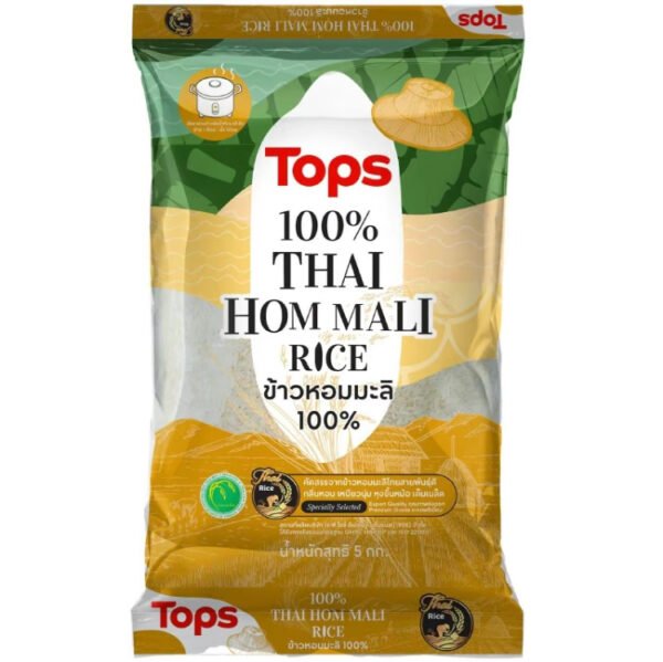 ท็อปส์ ข้าวหอมมะลิ 5กก. Hom Mali Rice