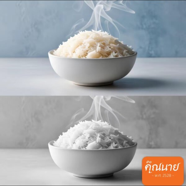 ข้าวหอมทอง 100% ตราชากังราว 5 Kg. ( เทียบเคียงฉัตรม่วง) - Image 2